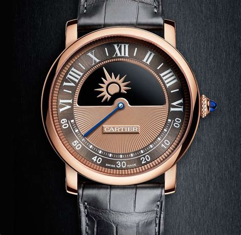 round cartier watch|rotonde de cartier watch price.